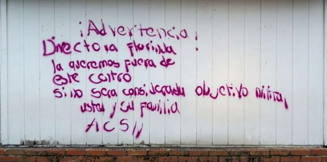 “Váyanse o mueren” terror en institución educativa de Cáchira